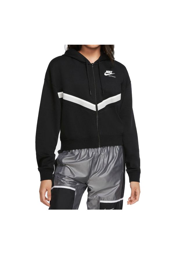 Bluza damska Nike Sportswear CU5902. Typ kołnierza: kaptur. Materiał: materiał, włókno, bawełna, wiskoza, poliester