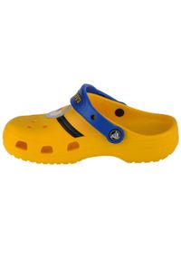 Buty do chodzenia niemowlęce Crocs Fun Lab Classic I AM Minions Kids Clog. Zapięcie: bez zapięcia. Kolor: żółty, wielokolorowy. Materiał: syntetyk, materiał. Szerokość cholewki: normalna. Sport: turystyka piesza