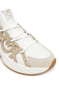 Pinko - PINKO Sneakersy Ariel 28 SS0095E031 Biały. Kolor: biały. Materiał: skóra #6