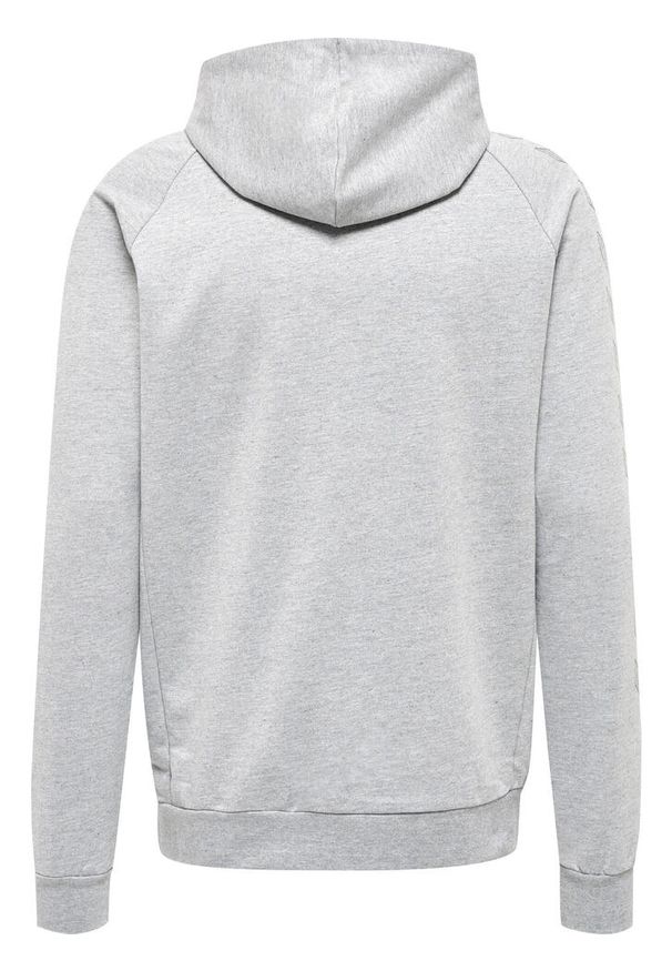 Bawełniana bluza z kapturem zapinana na zamek Hummel Move Grid. Typ kołnierza: kaptur. Kolor: szary. Materiał: bawełna