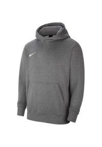 Bluza dla dzieci Nike Park Fleece Pullover Hoodie szara CW6896 071. Kolor: wielokolorowy. Sport: joga i pilates #1
