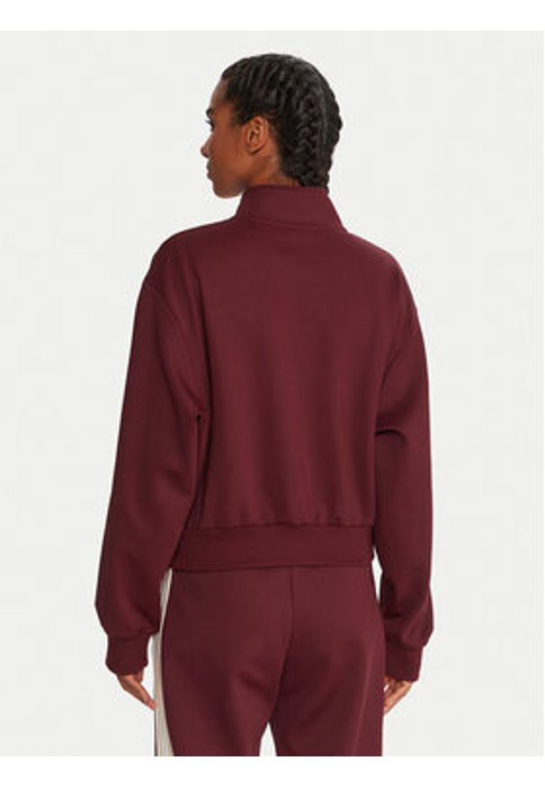 Guess Bluza V5BQ00 KCX22 Bordowy Regular Fit. Kolor: czerwony. Materiał: syntetyk