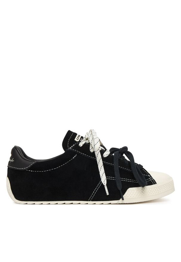 Converse Sneakersy Chuck Taylor Lo A16123C Czarny. Kolor: czarny. Materiał: zamsz, skóra