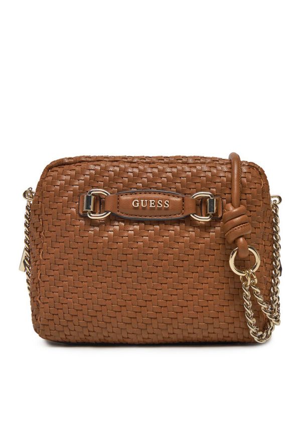 Guess Torebka HWWG95 30140 Brązowy. Kolor: brązowy. Materiał: skórzane