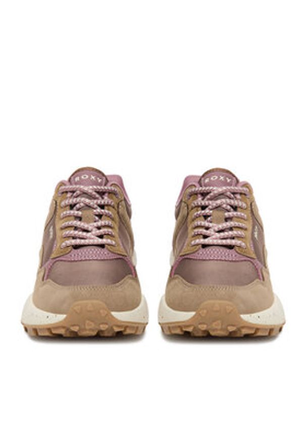 Roxy Sneakersy CEO-V12-1115 Brązowy. Kolor: brązowy. Materiał: materiał