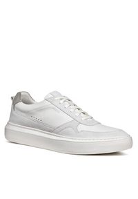 Geox Sneakersy U Deiven U465WA 02247 C1209 Écru. Materiał: skóra