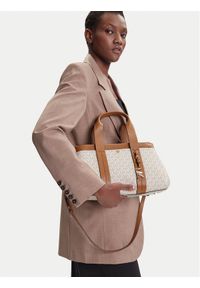 MICHAEL Michael Kors Torebka Romee 30T5G1ZS1B Beżowy. Kolor: beżowy. Materiał: skórzane #1