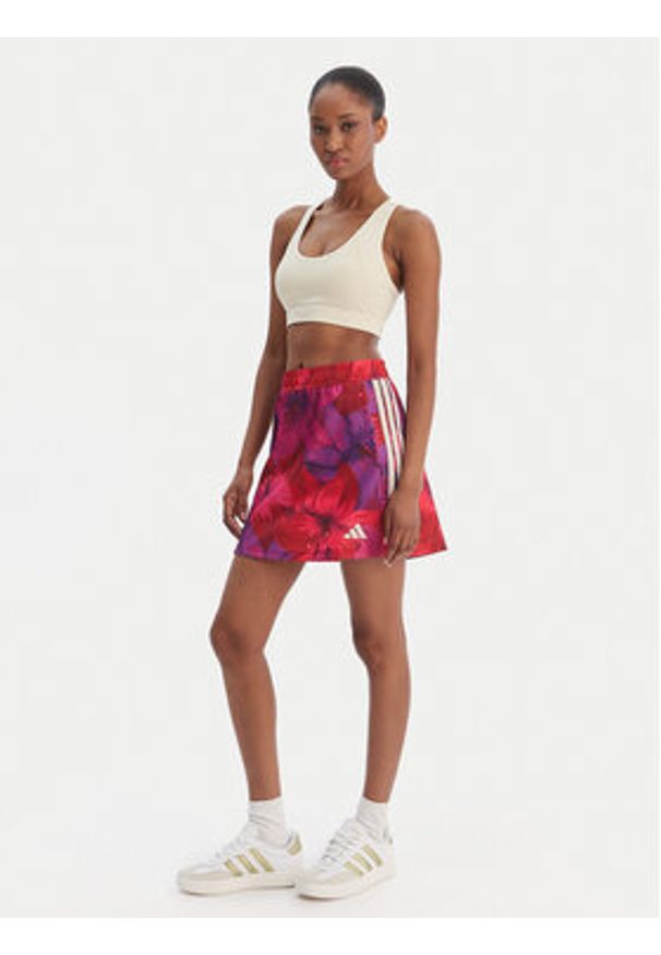 Adidas - adidas Spódnica mini Farm Rio KS8060 Różowy Regular Fit. Kolor: różowy. Materiał: syntetyk