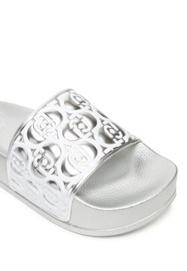 Liu Jo Klapki Mykonos 01 BA5097 EX252 Srebrny. Kolor: srebrny. Materiał: syntetyk