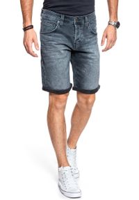 Mustang - SPODENKI MUSTANG Chicago Short 1009176 5000 923 923. Materiał: jeans #8