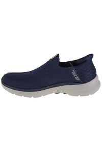 skechers - Buty do chodzenia męskie, Skechers Go Walk 6 - Easy On. Kolor: niebieski. Sport: turystyka piesza #2