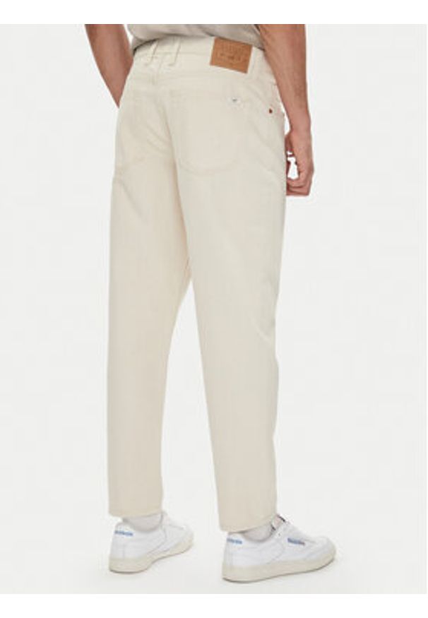 Mustang Jeansy Denver 1016435 Écru Tapered Fit