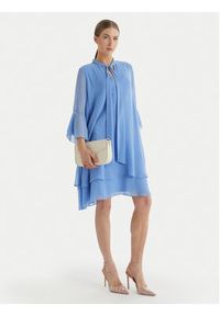 JOOP! Sukienka koktajlowa Denia 30102010 Błękitny Regular Fit. Kolor: niebieski. Materiał: syntetyk. Styl: wizytowy #4