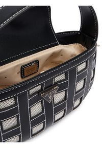 Guess Torebka Frankie Mini HWWG97 36770 Czarny. Kolor: czarny. Materiał: skórzane #4