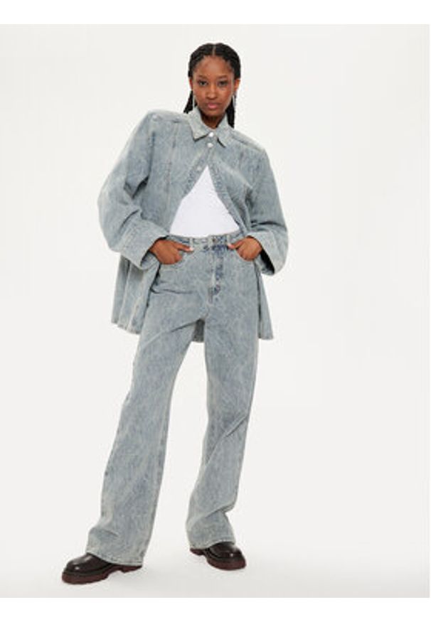 GESTUZ - Gestuz Jeansy Gianna 10908896 Niebieski Straight Fit. Kolor: niebieski
