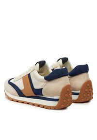 Lauren Ralph Lauren Sneakersy Dani 802947907001 Beżowy. Kolor: beżowy. Materiał: materiał #4