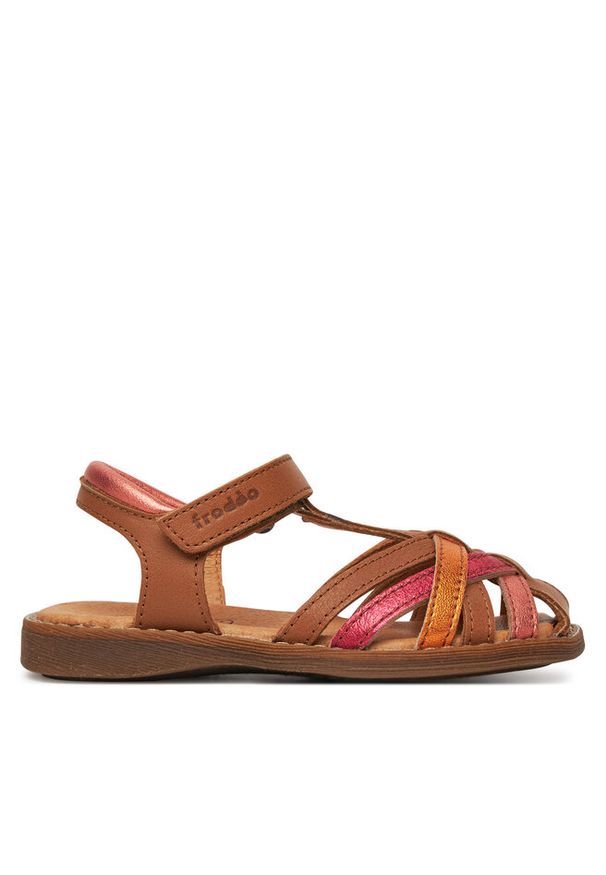 Sandały Froddo. Kolor: brązowy