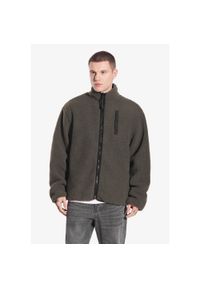 Kurtka turystyczna męska Prosto Sherpa dwustronna. Kolor: zielony #1