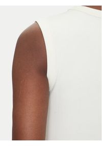 Calvin Klein Jeans Sukienka codzienna LV047C240G Beżowy Slim Fit. Okazja: na co dzień. Kolor: beżowy. Materiał: bawełna. Typ sukienki: proste. Styl: casual #4