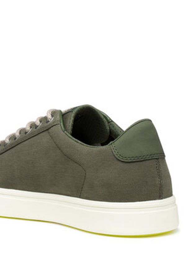 Geox Sneakersy U Baltmoore U65LDB 00010 C3391 Zielony. Kolor: zielony. Materiał: materiał