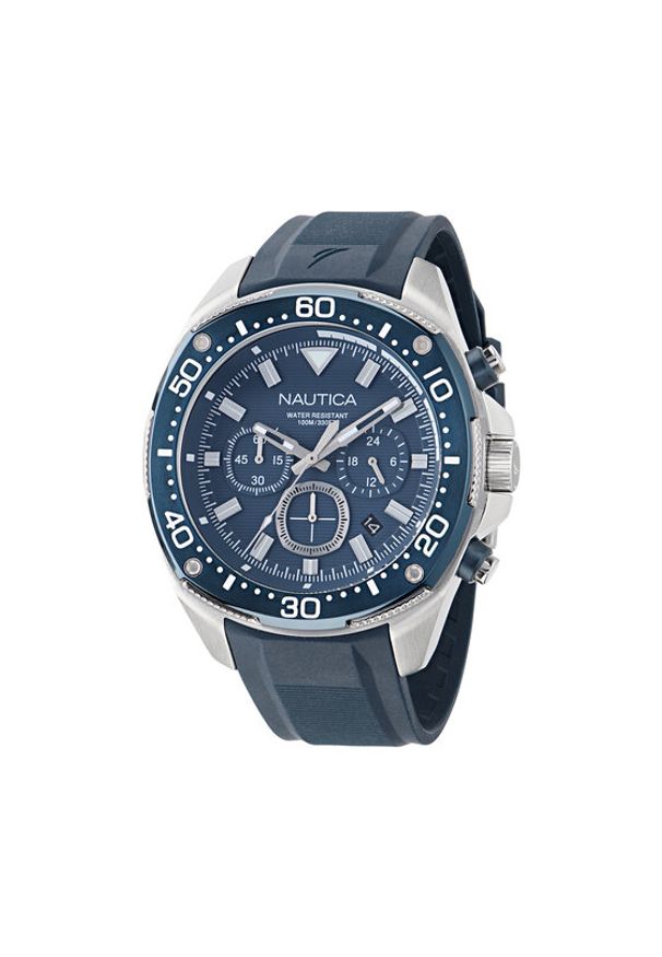 Nautica Zegarek Bluesail Chronograph NAPBSF403 Niebieski. Kolor: niebieski