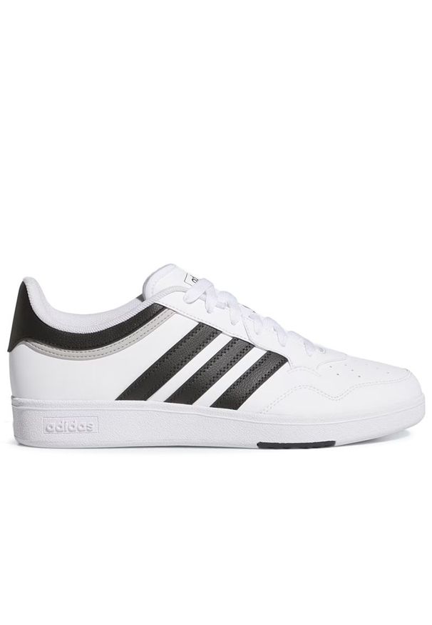 Adidas - Buty adidas Sportswear Hoops 4.0 JQ9985 - białe. Kolor: biały. Materiał: skóra, syntetyk, guma. Szerokość cholewki: normalna