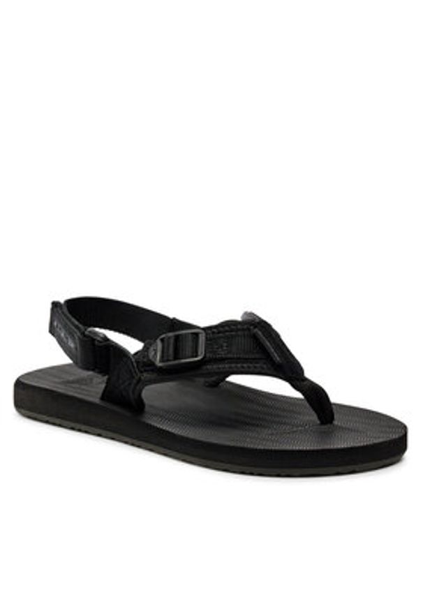 Quiksilver Sandały Carver AQYL101376 Czarny. Kolor: czarny. Materiał: materiał
