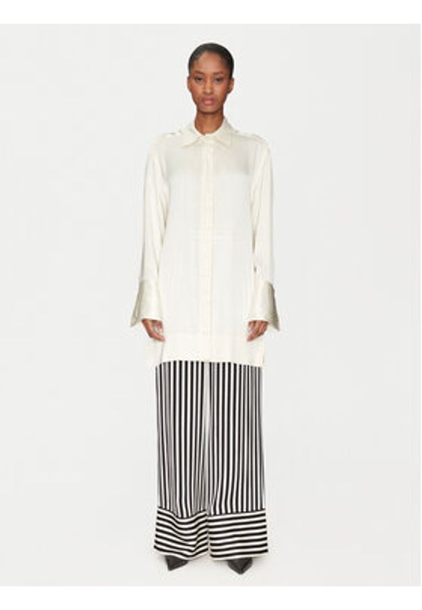 Day Birger et Mikkelsen - DAY BIRGER ÉT MIKKELSEN Koszula Lea-Solid DAY65243793 Écru Regular Fit. Materiał: wiskoza