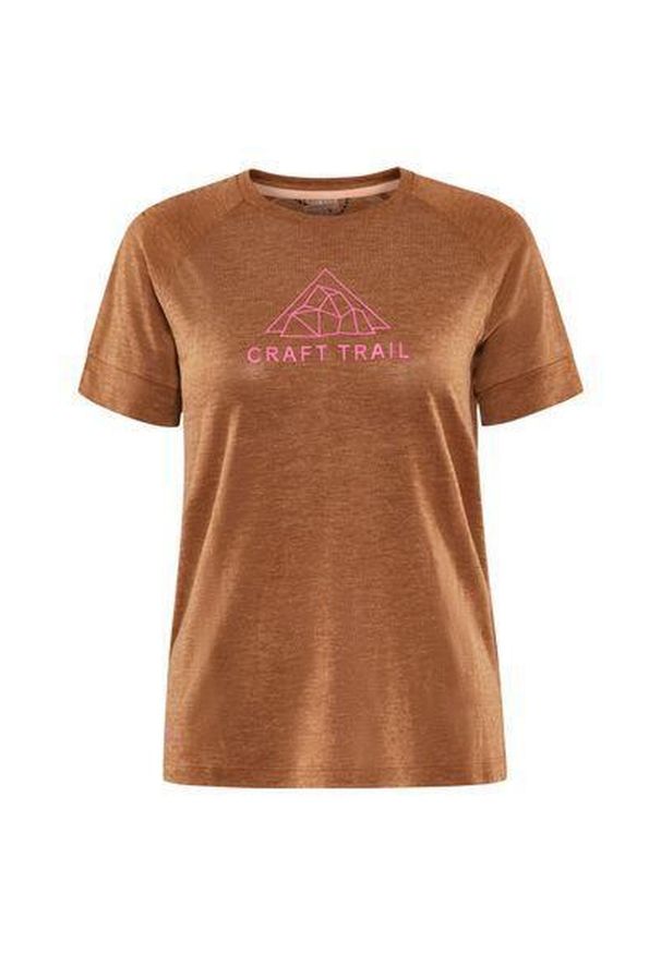 Damski jersey Craft ADV Trail. Kolor: brązowy. Materiał: jersey. Sport: outdoor