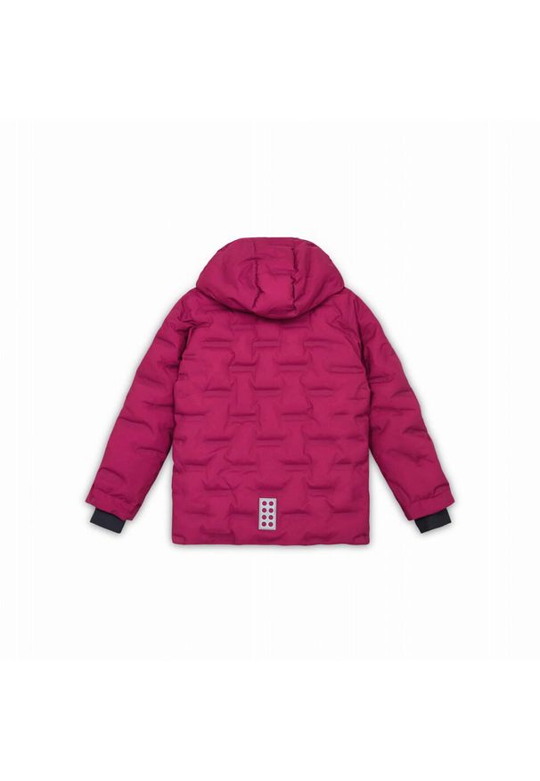 LEGO Wear - Kurtka zimowa dziecięca LEGO. Kolor: różowy. Sezon: zima