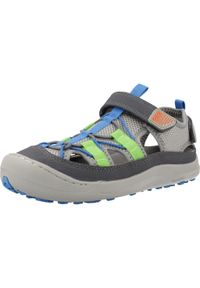 Gioseppo - Sandały GIOSEPPO DUNBARTON Szary. Kolor: wielokolorowy, szary, zielony. Materiał: tkanina. Sezon: lato #1