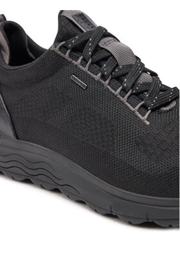 Geox Sneakersy D Spherica 4X4 B Abx D2626C 06K85 C9999 Czarny. Kolor: czarny. Materiał: materiał