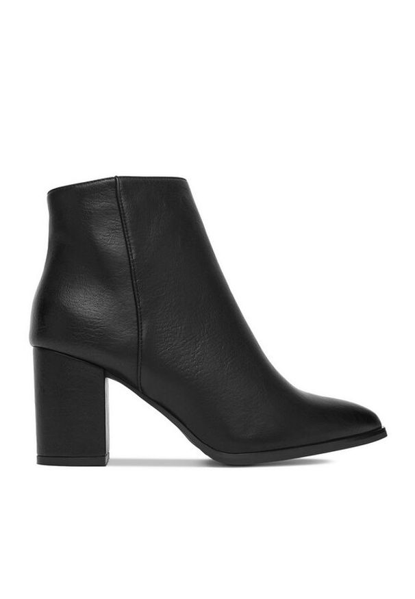 DeeZee Botki 1901 Czarny. Kolor: czarny. Materiał: materiał