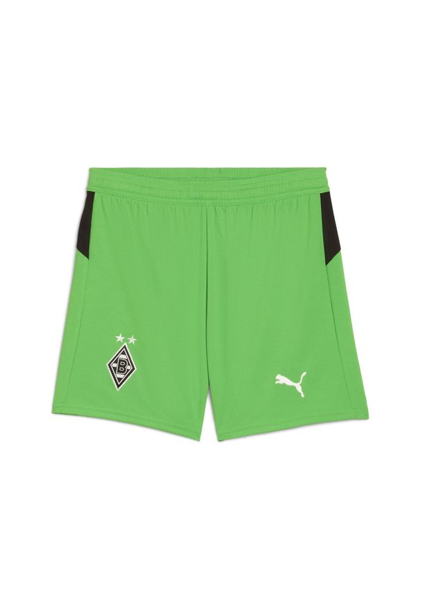 Puma - Młodzieżowe skarpety Borussia Mönchengladbach 25/26 PUMA Green Warm White. Kolor: zielony, biały, wielokolorowy. Materiał: tkanina. Sport: piłka nożna