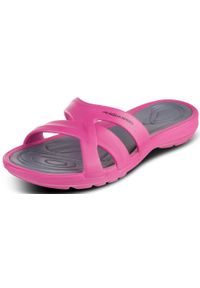 Aqua Speed - Klapki basenowe damskie PANAMA. Kolor: różowy. Styl: sportowy