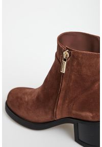 Baldinini - Botki damski zamszowe BALDININI. Materiał: zamsz #5