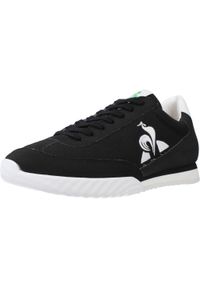 Trenerzy Le Coq Sportif Neree. Kolor: biały, czarny, wielokolorowy. Materiał: bawełna, skóra