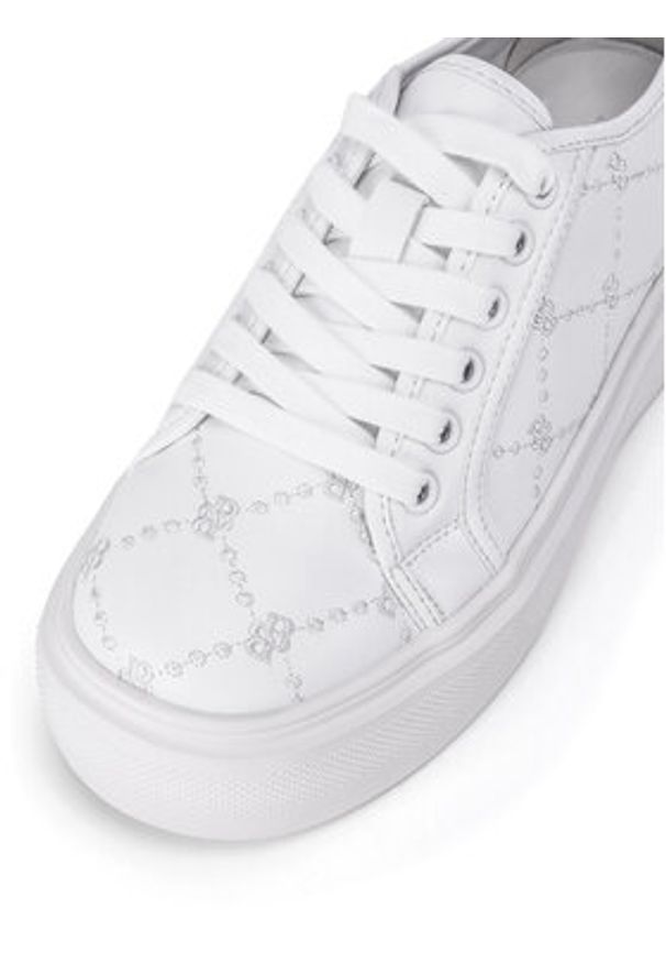 Badura Sneakersy PANSY-461002-1 Biały. Kolor: biały. Materiał: skóra