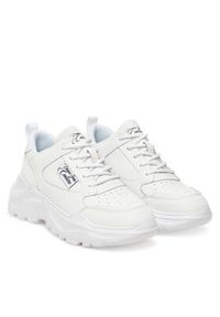 Versace Jeans Couture Sneakersy 79VA3SC2 ZPB23 003 Biały. Kolor: biały. Materiał: skóra #5