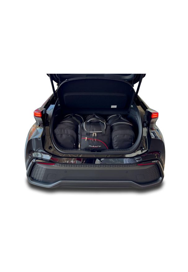 KJUST - Torby Do Bagażnika Toyota C-Hr Hev 2023+ 4Szt Kjust. Kolor: czarny. Styl: sportowy