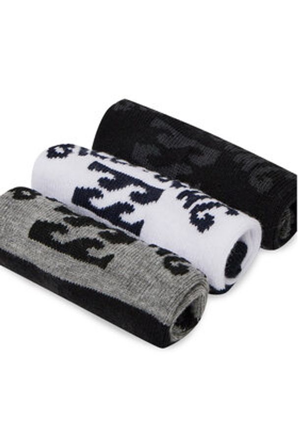 Billabong Skarpety AS_BILLABONG_01S_SS25 (3-PACK) Czarny. Kolor: czarny. Materiał: materiał, bawełna