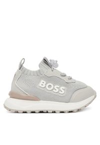 Sneakersy BOSS. Kolor: szary #1