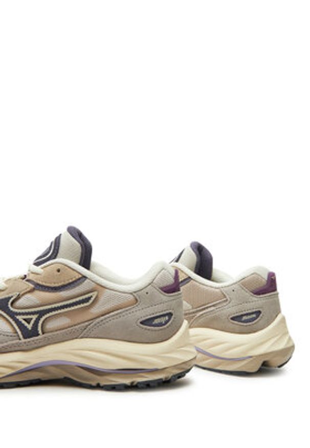 Mizuno Sneakersy Wave Rider 15 D1GA3309 Beżowy. Kolor: beżowy. Materiał: materiał. Model: Mizuno Wave