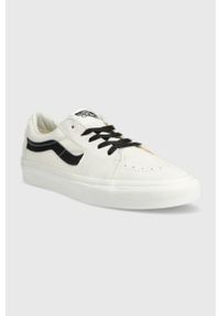 Vans tenisówki SK8-Low męskie kolor biały VN0A5KXDBMA1. Nosek buta: okrągły. Zapięcie: sznurówki. Kolor: biały. Materiał: guma #5