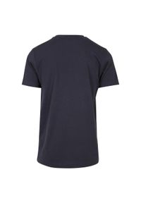 BUILD YOUR BRAND - Bawełniana Koszulka Unisex Dla Dorosłych Z Okrągłym Dekoltem. Kolor: niebieski. Materiał: bawełna