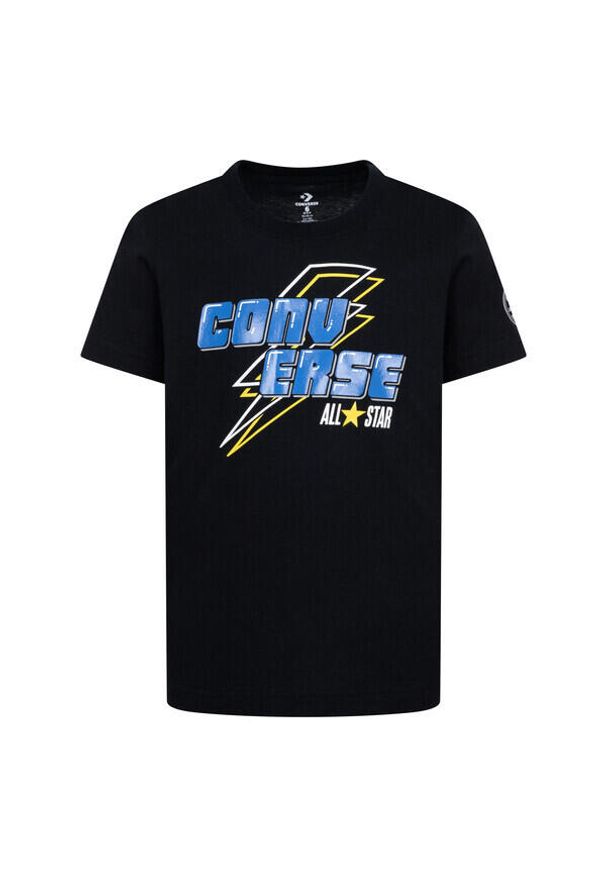 Koszulka dla dzieci Converse Lightning Bolt S. Kolor: czarny