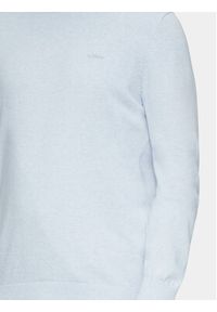 s.Oliver Sweter 2152688 Błękitny Regular Fit. Kolor: niebieski. Materiał: bawełna #8