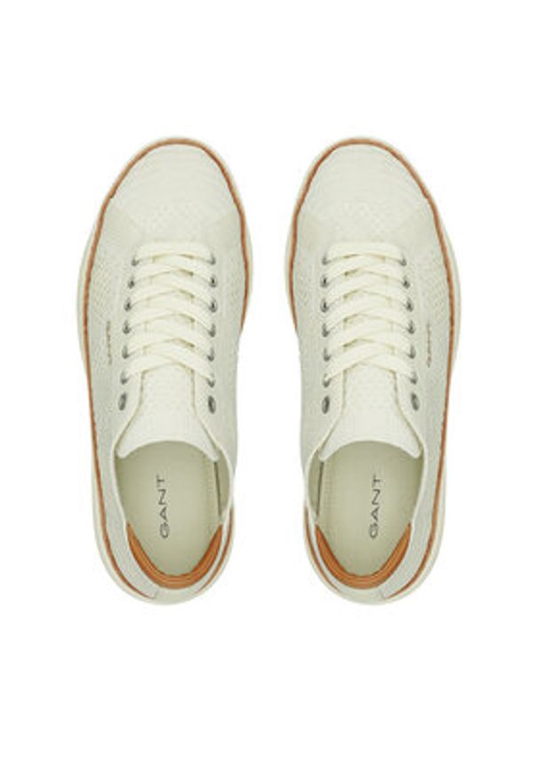 GANT - Gant Sneakersy 30638905 Beżowy. Kolor: beżowy. Materiał: materiał