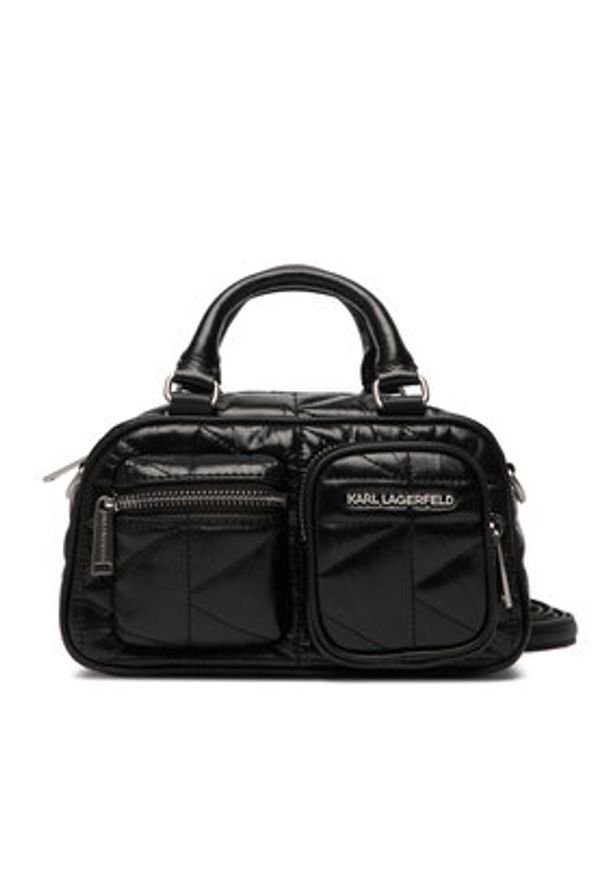 Karl Lagerfeld - KARL LAGERFELD Torebka B1W30090 Czarny. Kolor: czarny. Materiał: skórzane