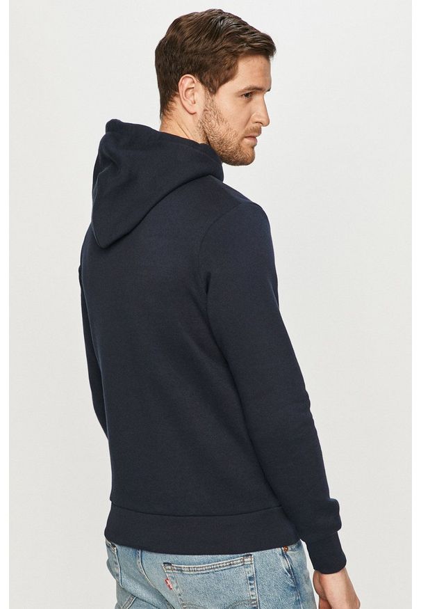 Jack & Jones - Bluza bawełniana. Okazja: na co dzień. Kolor: niebieski. Materiał: bawełna. Wzór: nadruk. Styl: casual
